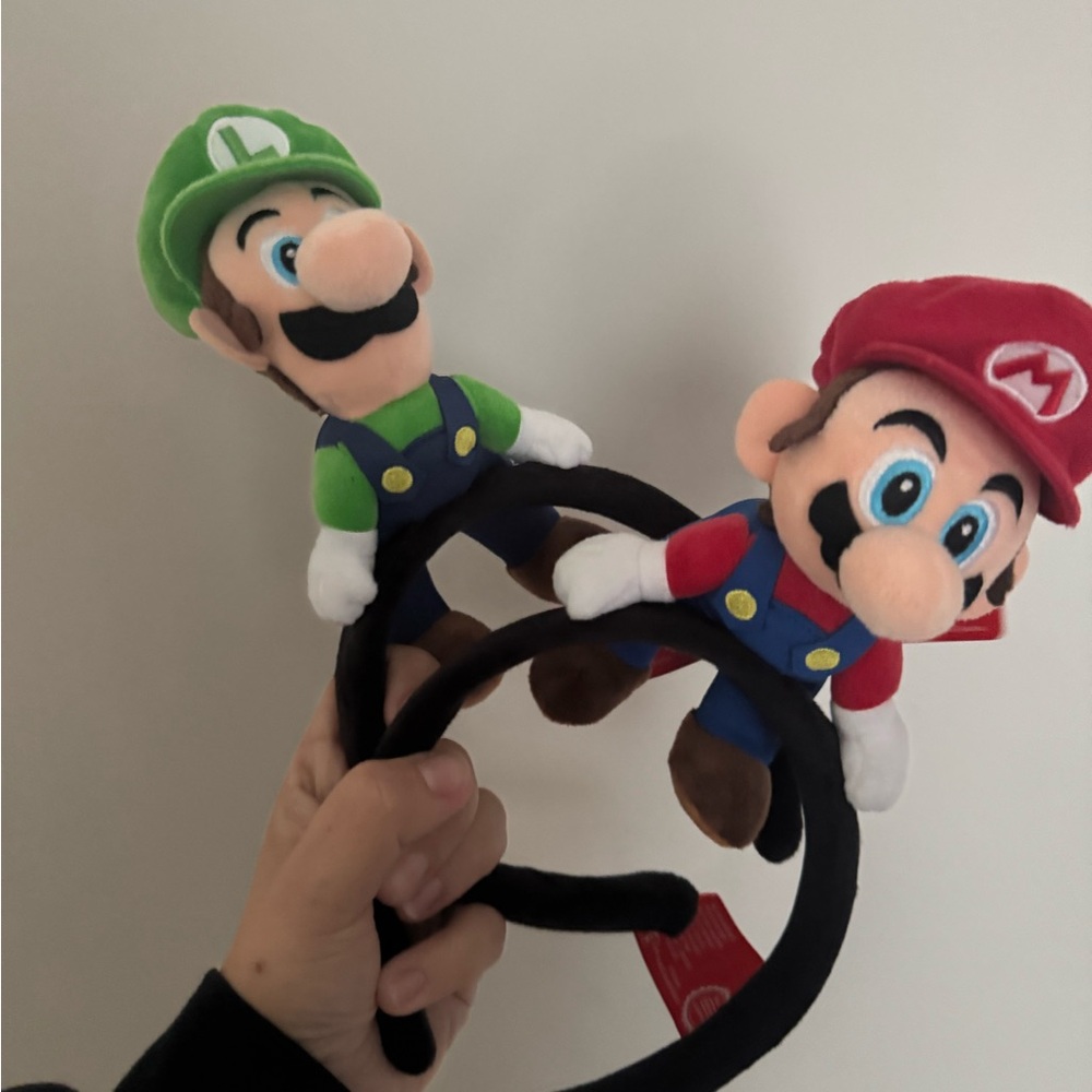 Nintendo Mario & Luigi Plush Headband